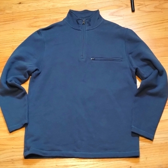 Pendleton blue pullover cotton blend Sz S - Picture 1 of 8